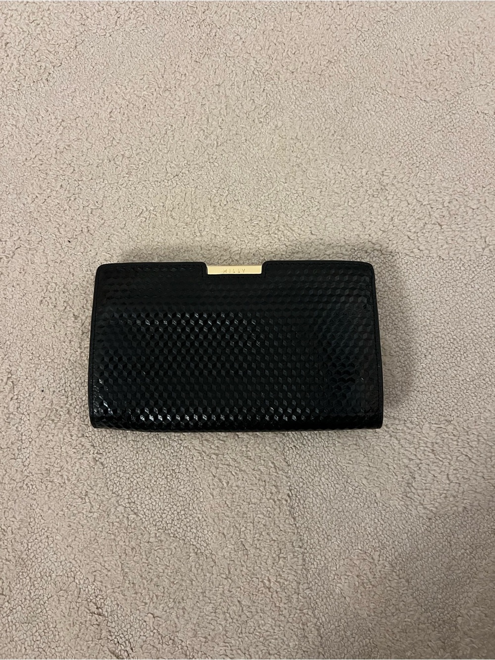Milly Black Clutch